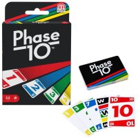 Mattel GAMES Phase 10 Kartenspiel, 1 St.