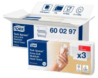 TORK Papierhandtücher 600297 Xpress® H2 Premium Extra Soft Interfold-Falzung 2-lagig weiß, 2.100 Tücher