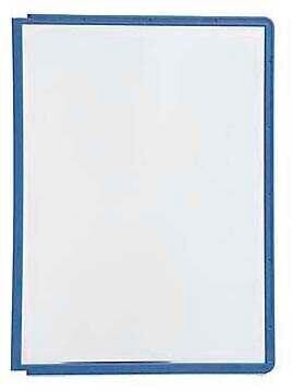 DURABLE Sichttafeln SHERPA® PANEL DIN A4 blau, Öffnung oben, 5 St.