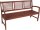 Garden Pleasure Gartenbank Madison 985008 braun Holz 156,0 cm
