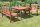 Garden Pleasure Sitzgruppe Madison, braun Holz, 4-teilig