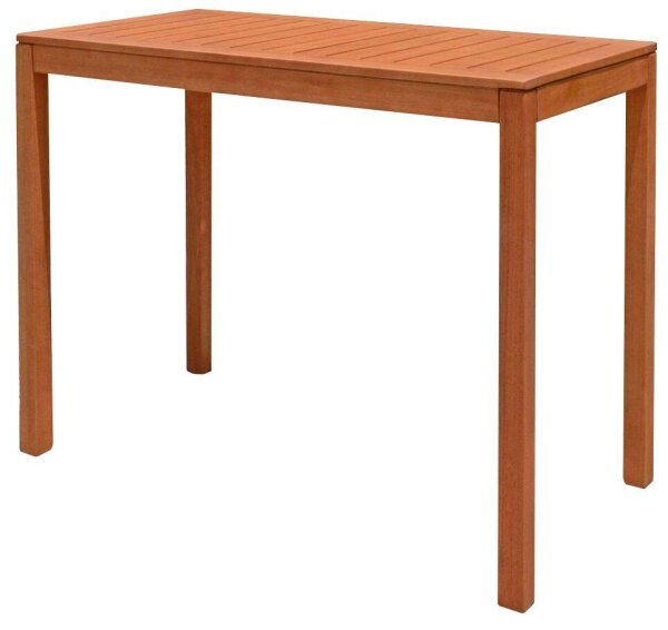 Garden Pleasure Gartentisch Palmdale braun rechteckig 120,0 x 60,0 x 100,0 cm