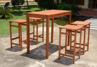 Garden Pleasure Gartentisch Palmdale braun rechteckig...