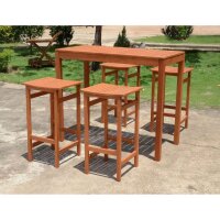 Garden Pleasure Gartenstühle Palmdale braun, 2 St.