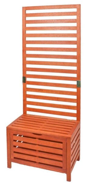 Garden Pleasure Gartenbank Concord 985177 braun Holz 76,0 cm