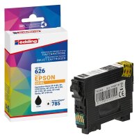 edding EDD-626 schwarz Druckerpatrone kompatibel zu EPSON...