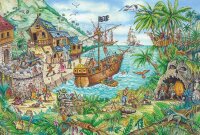 Schmidt In der Piratenbucht Puzzle, 100 Teile