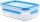 emsa Frischhaltedose CLIP & CLOSE 5,8 cm hoch transparent 0,55 l, 1 St.