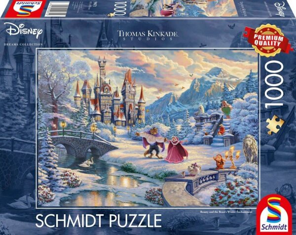 Schmidt Disney Die Schöne und das Biest Die schöne und das Biest Puzzle, 1000 Teile