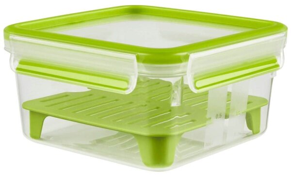 emsa Lunchbox CLIP & GO XL transparent 1,3 l, 1 St.