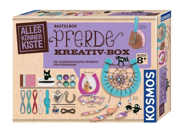 KOSMOS Experimentierkasten Pferde-Kreativbox mehrfarbig