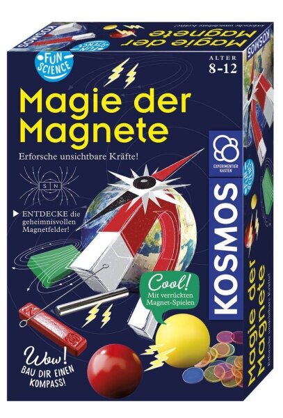 KOSMOS Experimentierkasten Magie der Magnete mehrfarbig