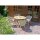 Garden Pleasure Gartentisch Arvada braun rund 110,0 x 110,0 x 75,0 cm