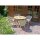 Garden Pleasure Sitzgruppe Arvada taupe, braun Kunststoff, Holz, 9-teilig