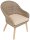 Garden Pleasure Loungegruppe Pueblo beige, braun Kunststoff, Metall, 6-teilig