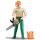 bruder bworld 60030 Forstarbeiter mit Zubehör Spielfigur