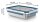 emsa Frischhaltedose CLIP & CLOSE 6,0 cm hoch silber 1,2 l, 1 St.