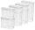 emsa Vorratsdosen-Set OPTIMA transparent 0,45 / 1,0 / 1,6 / 2,2 l, 1 Set