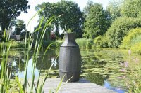 Garden Pleasure Sitzgruppe Linz rot, schwarz Kunststoff, Metall, 7-teilig