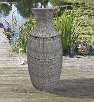 Garden Pleasure Sitzgruppe Linz grau Kunststoff, Metall, 7-teilig