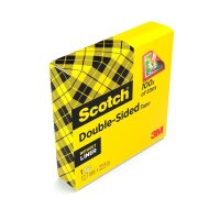 Scotch doppelseitiger Klebefilm transparent 12,0 mm x 22,8 m 1 Rolle