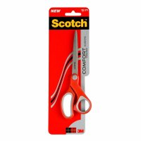 Scotch Papierschere 1428 rot-grau 18,0 cm