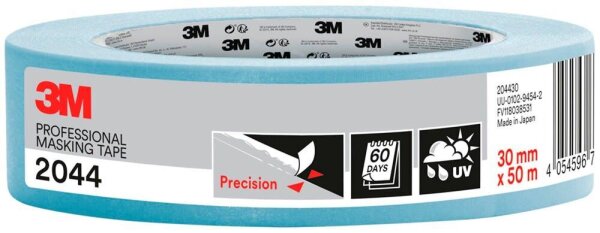 3M 2044 Malerband blau 30,0 mm x 50,0 m 1 Rolle