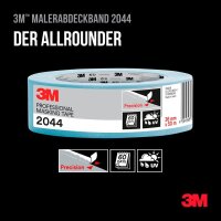 3M 2044 Malerband blau 30,0 mm x 50,0 m 1 Rolle