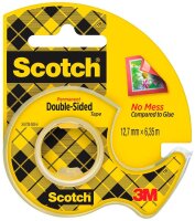 Scotch Klebefilmabroller Permanent Double-Sided gelb