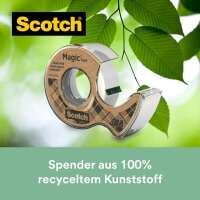 Scotch Klebefilmabroller Magic™ greener choice braun