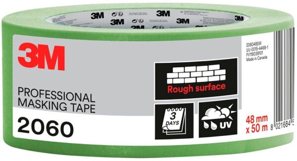 3M 2060 Malerband grün 48,0 mm x 50,0 m 1 Rolle