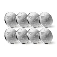 GP Knopfzellen CR2032 Lithium 3,0 V, 8 St.