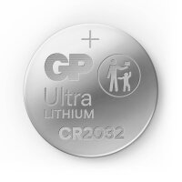 GP Knopfzellen CR2032 Lithium 3,0 V, 4 St.