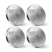GP Knopfzellen CR2032 Lithium 3,0 V, 4 St.