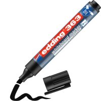 edding 363 Whiteboard-Marker schwarz 1,0 - 5,0 mm, 10 St.