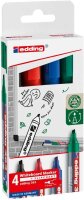 edding 363 Whiteboard-Marker farbsortiert 1,0 - 5,0 mm, 4...