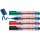 edding 363 Whiteboard-Marker farbsortiert 1,0 - 5,0 mm, 4 St.