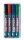 edding 383 Flipchart-Marker farbsortiert 1,0 - 5,0 mm, 4 St.