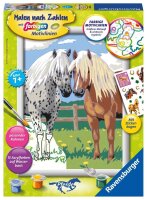 Ravensburger Malen-nach-Zahlen Glückliche Pferde...
