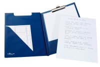 DURABLE Klemmbrettmappe 235506 DIN A4 blau Karton, 1 St.