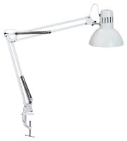 MAUL MAULstudy Schreibtischlampe weiß mit Tischklemme