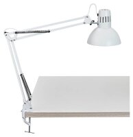 MAUL MAULstudy Schreibtischlampe weiß mit Tischklemme