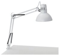 MAUL MAULstudy Schreibtischlampe weiß mit Tischklemme