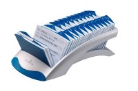 DURABLE Adresskartei Telindex desk silbergrau, für...