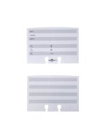 DURABLE Adresskartei Telindex desk silbergrau, für 500 Adress,- Telefonkarten