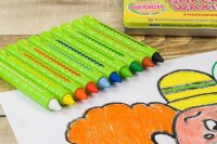 JOLLY SUPERWAXIES Wachsmalstifte farbsortiert, 10 St.