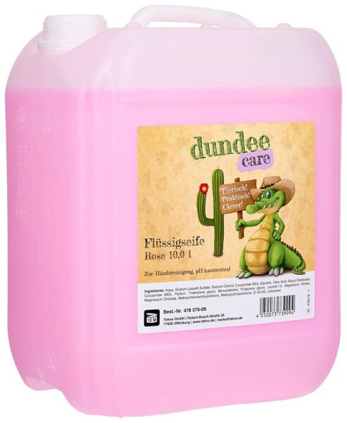 dundee Rose Flüssigseife 10 l, 1 St.