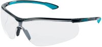 uvex Schutzbrille sportstyle 9193 schwarz, blau, 1 St.