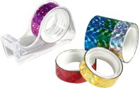 folia Holographie Deko-Klebeband glänzend 15,0 mm x...