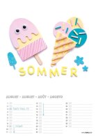 folia Kalender zum Selbstgestalten 17,0 x 24,0 cm...